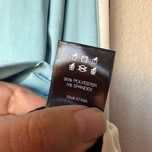 Norma Kamali Color Block Stretch Jersey Track Jacket Size S - Picture 6 of 6